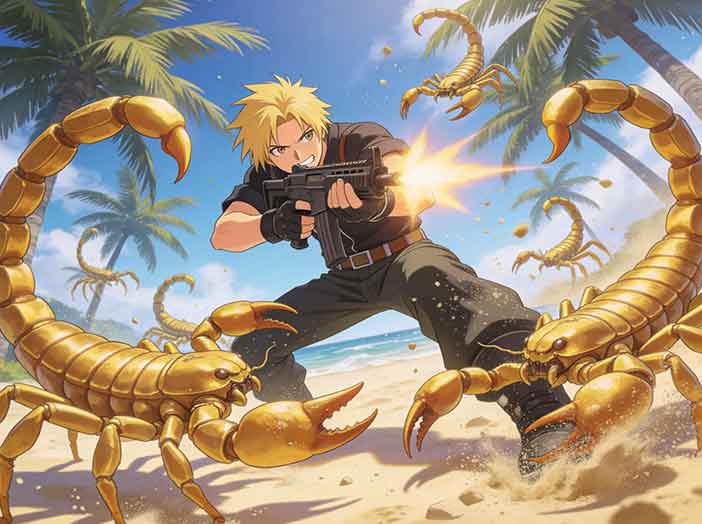 Battle Monster Island